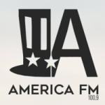 Logo da emissora Rádio América 100.9 FM