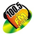 Logo da emissora Rádio Líder 100.5 FM