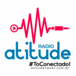 Logo da emissora Rádio Atitude