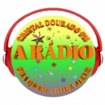 Logo da emissora Cristal Dourado