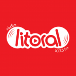 Logo da emissora Rádio Litoral 102.3 FM