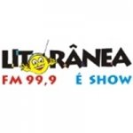 Logo da emissora Rádio Litorânea 99.9 FM