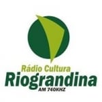 Logo da emissora Rádio Cultura Riograndina 740 AM