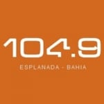 Logo da emissora Rádio Esplanada 104.9 FM