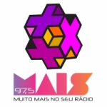 Logo da emissora Rádio Mais 97.5 FM