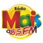 Logo da emissora Rádio Mais 98.5 FM