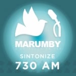 Logo da emissora Rádio Marumby 730 AM