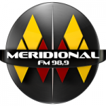 Logo da emissora Rádio Meridional 98.9 FM