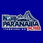 Logo da emissora Rádio Nova Paranaíba 94.7 FM