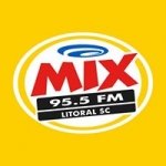 Logo da emissora Rádio Mix 95.5 FM