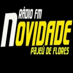 Logo da emissora Rádio Novidade FM