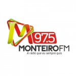 Logo da emissora Rádio Monteiro 97.5 FM