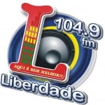 Logo da emissora Rádio Liberdade 104.9 FM