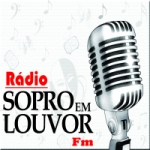 Logo da emissora Rádio Sopro em Louvor