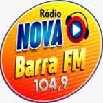 Logo da emissora Rádio Nova Barra 104.9 FM