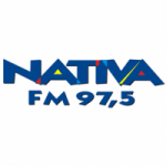 Logo da emissora Rádio Nativa 97.5 FM