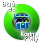 Logo da emissora Rádio Baú Da Karina Ketty