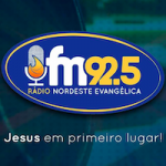 Logo da emissora Rádio Nordeste Evangélica 92.5 FM