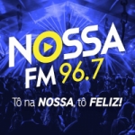 Logo da emissora Rádio Nossa FM 96