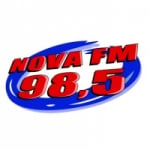 Logo da emissora Rádio Nova 98.5 FM