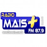 Logo da emissora Rádio Mais 87.9 FM