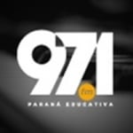 Logo da emissora Rádio Paraná Educativa 97.1 FM