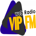 Logo da emissora Rádio Web Vip FM