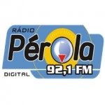 Logo da emissora Rádio Pérola 92.1 FM