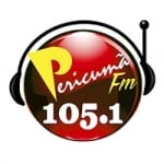 Logo da emissora Rádio Pericumã 105.1 FM