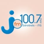Logo da emissora Rádio Pindorama Jota FM 100.7