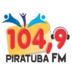 Logo da emissora Rádio Piratuba 104.9 FM