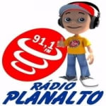 Logo da emissora Rádio Planalto 91.1 FM