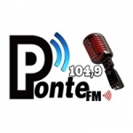 Logo da emissora Rádio Ponte 104.9 FM