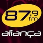 Logo da emissora Rádio Aliança 87.9 FM