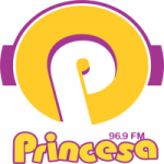 Logo da emissora Rádio Princesa 96.9 FM