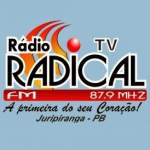 Logo da emissora Rádio Radical 87.9 FM