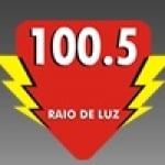 Logo da emissora Rádio Raio de Luz 100.5 FM