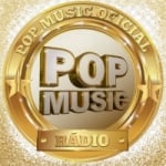 Logo da emissora Rádio Pop Music