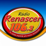 Logo da emissora Rádio Renascer 106.3 FM