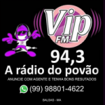 Logo da emissora Web Rádio Vip FM de Balsas