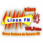 Logo da emissora Rádio Líder 105.9 FM