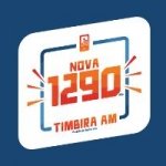 Logo da emissora Rádio Timbira 1290 AM