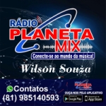 Logo da emissora Rádio Planeta Mix