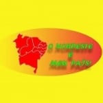 Logo da emissora Web Rádio Nordeste é Meu País