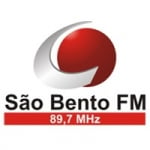 Logo da emissora Rádio São Bento 89.7 FM