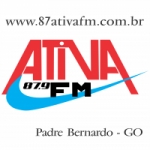 Logo da emissora Rádio Ativa FM