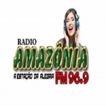 Logo da emissora Rádio Amazônia FM