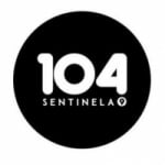 Logo da emissora Alegrete FM 104
