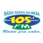 Logo da emissora Rádio Serra da Mesa 105.1 FM