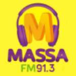 Logo da emissora Rádio Massa 91.3 FM